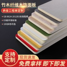 竹木纖維集成墻板室內家居酒店裝修護墻板碳晶板裝飾板材批發(fā)